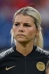 20180912 UEFA Women's Champions League 2019 SKN - PSG Andrine Hegerberg DSC 4704.jpg