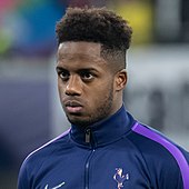 Ryan Sessegnon (pictured in 2020) was Fulham's top scorer and appeared in every league match during the 2017-18 Championship season. 2020-03-10 Fussball, Manner, UEFA Champions League Achtelfinale, RB Leipzig - Tottenham Hotspur 1DX 3696 by Stepro.jpg