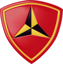 Embleem van de Amerikaanse 3e Marine Division