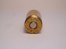 Rearview of .40 S&W pistol cartridge, FMJ 40 S&W - FMJ - 3.jpg