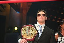 A.J. Styles with the TNA Television Championship belt A.J. Styles Television Champion.jpg