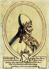 Pope Adrian IV / Nicholas Breakspear: the only English Pope A03 ADRIANO IV.jpg