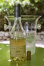 Miniatuur voor Bestand:AOC Cassis blanc Domaine du Bagnol.jpg
