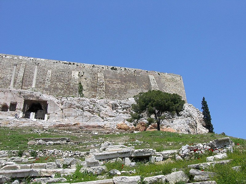 acropolis mycenaean walls