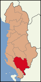 Albania location Gjirokastër.svg