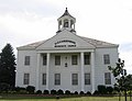 Gereja Menonit Alexanderwohl di daerah pedesaan Goessel, Kansas, Amerika Serikat.
