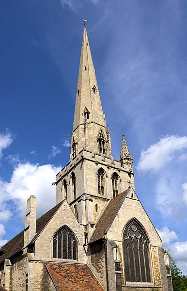 All Saints' Church from the south east