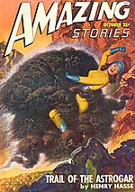 Amazing Stories cover image for October 1947
