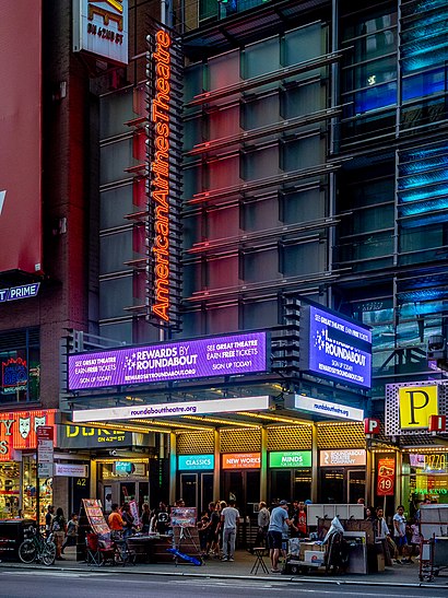 Cómo llegar a American Airlines Theatre en transporte público - Sobre el lugar