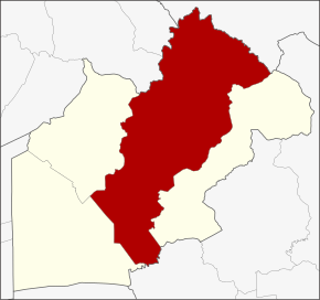 Amplasarea districtului în provincia Nakhon Nayok