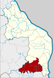 Distretto di Na Kae – Mappa