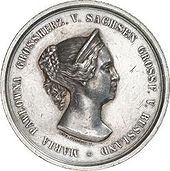 Maria Pawlowna (Medaille 1854) (Quelle: Wikimedia)