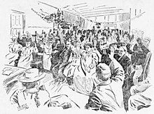 1897年在希洛舉行的反吞併抗議。