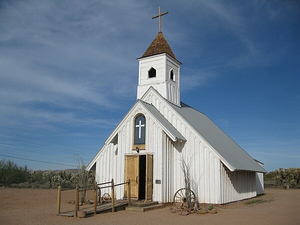 Building in the area of the ranch known as the Elvis Chapel, 2010