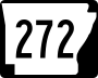 Highway 272 marker