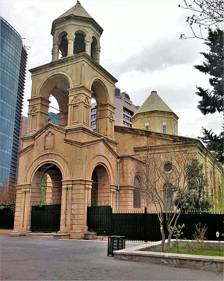 Armenian church in Baku