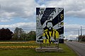 Arnhem-Zuid, promotion board for the cup final "Everyone from Arnhem to the Kuip"