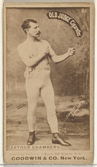 <span class="mw-page-title-main">Arthur Chambers</span> American boxer