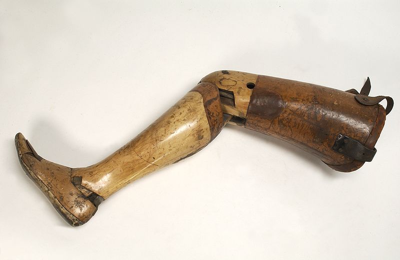 File:Artificial left leg Wellcome L0037237.jpg