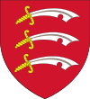 Attributed arms of the Kingdom of Essex.svg