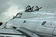 Yankee Lady top turret B-17 Yankee Lady top turret.jpg