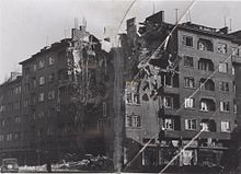 Damage in Sofia from an Allied air raid in 1944. BASA-45K-1-18-3-Graf-Ignatiev-Ferdinand-Blvd-crossing-Sofia-WW2.jpg