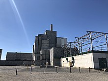Exterior of the Hanford B Reactor as of 2018 B reactor exterior 2018.jpeg