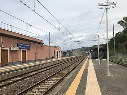 Come arrivare a Stazione Di Villafranca Tirrena con i mezzi pubblici - Informazioni sul luogo