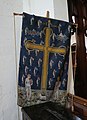 Banner in the south aisle of Church of St Margaret, Barking. [30]