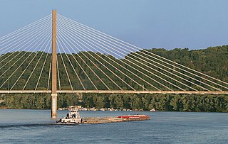 East Huntington Bridge bridge in West Virginia