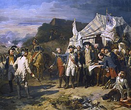 Siège de Yorktown. 17 octobre 1781