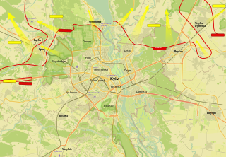 Battle of Kyiv (2022). Created by WikiUser Viewsridge. Originally posted at: https://commons.wikimedia.org/wiki/File:Battle_of_Kyiv_(2022).svg