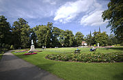 Museum Gardens in 2009, before restoration