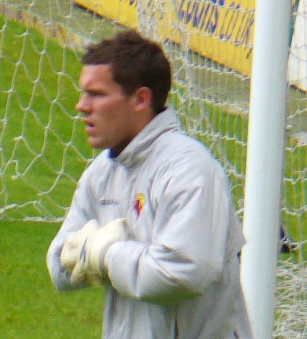 Foster training with Watford in 2007