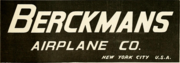 Logo of the Berckmans Airplane Company.