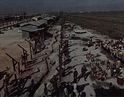 1968年ベトナムドンナイ省の収容所の柵