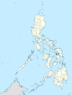 جانمای استان بیلیران در نقشه فیلیپین
