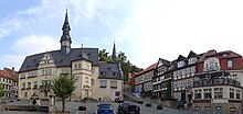 Blankenburger Marktplatz mit Rathaus