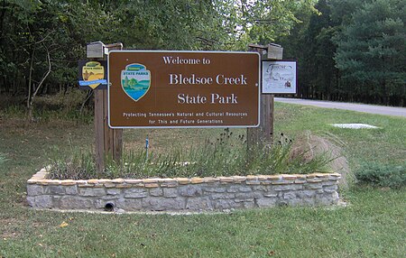 Bledsoe creek park sign tn1