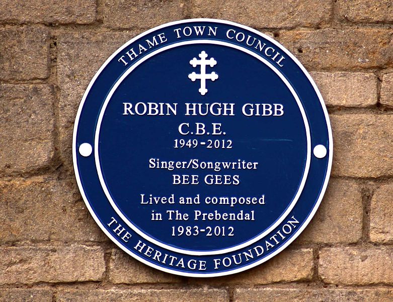 File:Blue plaque to a Bee Gee (Robin Gibb) geograph-3389652-by-Steve-Daniels.jpg