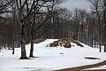 English: Borreparken with burial mounds