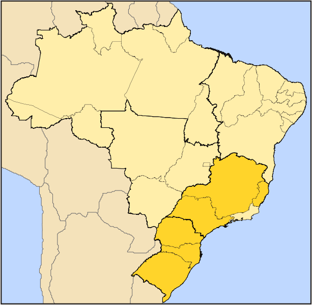 Production of brazilian coffee