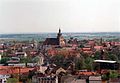 Das Weichbild der Alt- und Neustadt Brandenburg an der Havel Juno 2001 vom Marienberg aus gesehen
