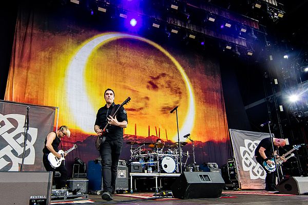 Breaking Benjamin performing at Rock am Ring in Germany 2016