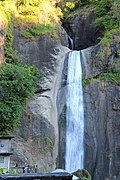 Bridal Veil Falls in the Bued River Canyon viewed from Kennon Road