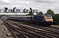 2013-05-23 43122 tails a First Great Western HST at Bristol East Junction.