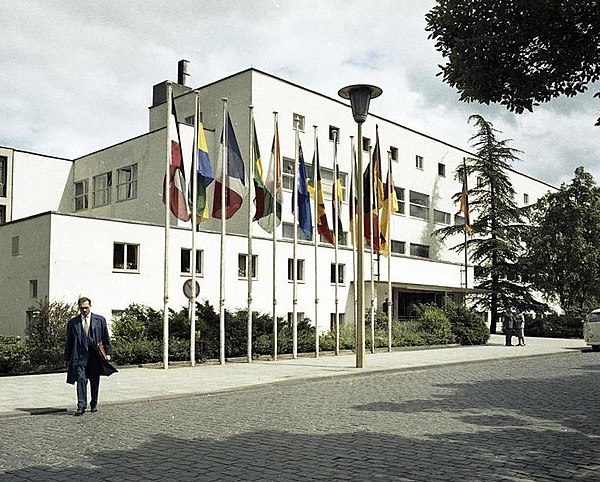 Building of the Pedagogical Academy in Bonn, later the Bundeshaus