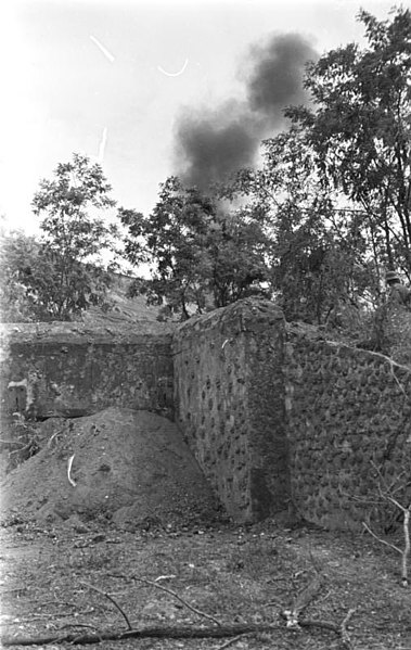 File:Bundesarchiv B 145 Bild-F016206-0038A, Sturm über den Dnjestr, Rauch über Bunker.jpg