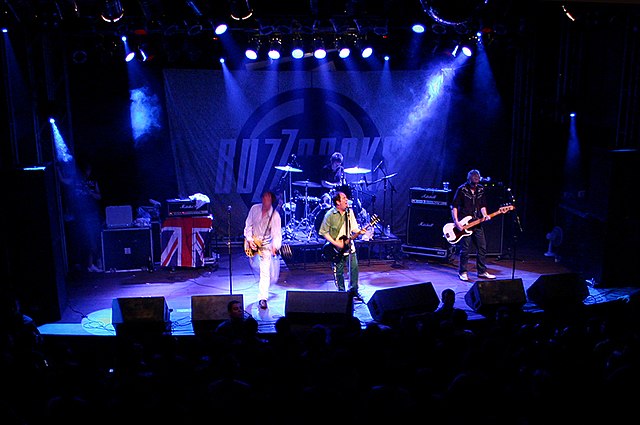 Buzzcocks performing in Porto Alegre, Brazil, 2006