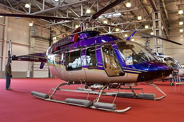 Bell 407 at HeliRussia 2008